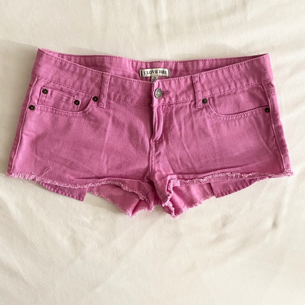 Forever 21 Pink Jean Shorts